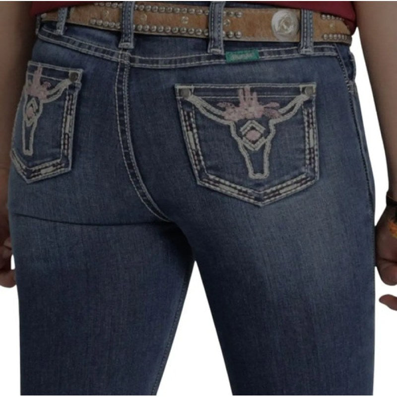 Pantalon Wrangler Niña Vaquero Boot Cut #mlpos_8 | Color: 3605 #color_3605 | Talla: 10 #sku_360510