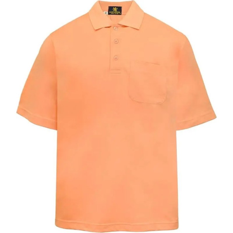 Playera Polo Basica Manchester Talla Extras  #mlpos_16 | Color: Melon #color_melon #sku_mlm2017434589-183443741747 #sku_mlm2017434589-183443741749