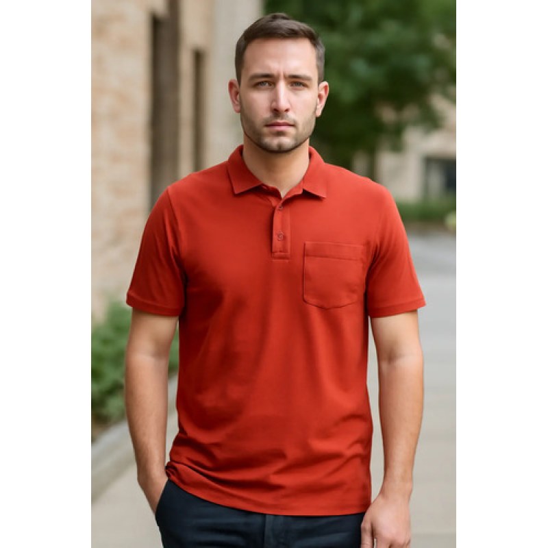 Playera Polo Basica Manchester Talla Extras  #mlpos_6 | Color: Rojo #color_rojo #sku_3093lrj46 #sku_3093lrj48