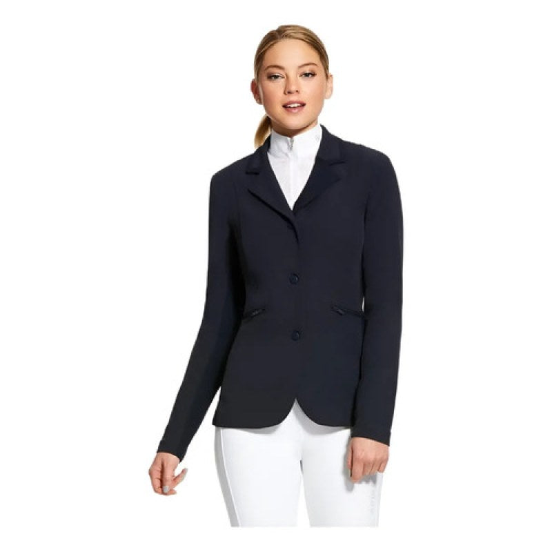 Casaca De Consurso Ariat  Show Coat Equitacion #mlpos_1 | Color: MARINO #color_marino #sku_100305584r #sku_100305588r