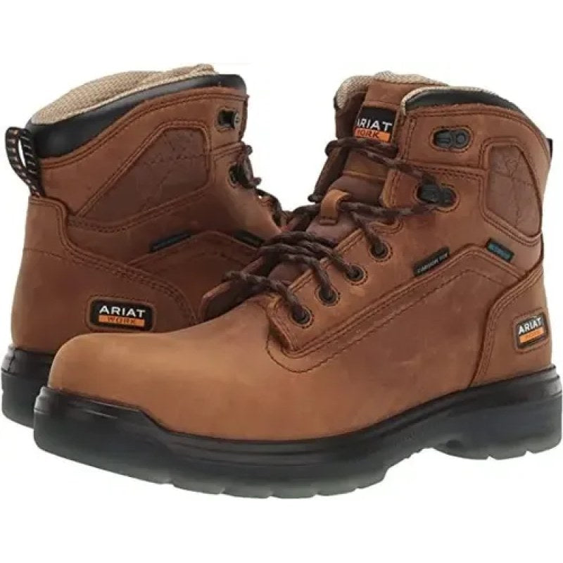 Bota De Trabajo Industrial Ariat Impermeable Puntera Carbon #mlpos_5 | Color: Marron  Aged Bark #color_marron_aged_bark | Talla: 27.5 MX #sku_10029132turbo275