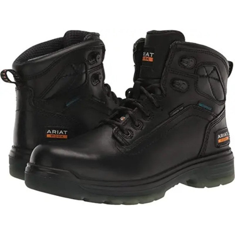 Bota De Trabajo Industrial Ariat Impermeable Puntera Carbon #mlpos_8 | Color: Negro 10029134 CT BLK #color_negro_10029134_ct_blk #sku_10029134ng265 #sku_10029134ng275