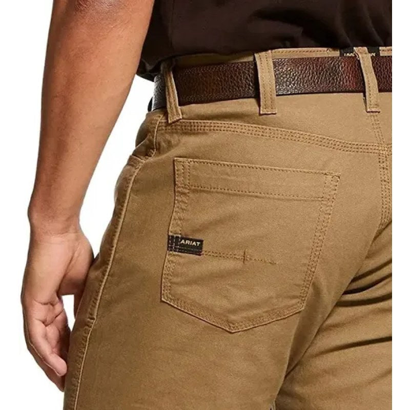 Pantalon Ariat Work Rebar M7 Dura Strech Slim Fit Straightle #mlpos_4 | Color: Beige 10036734 #color_beige_10036734 | Talla: 30*32 #sku_10036734kh30