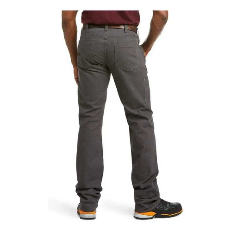 Pantalon Ariat Work Rebar M7 Dura Strech Slim Fit Straightle #mlpos_6 | Color: Gris  10036736 #color_gris_10036736 | Talla: 32*32 #sku_10036736grs32