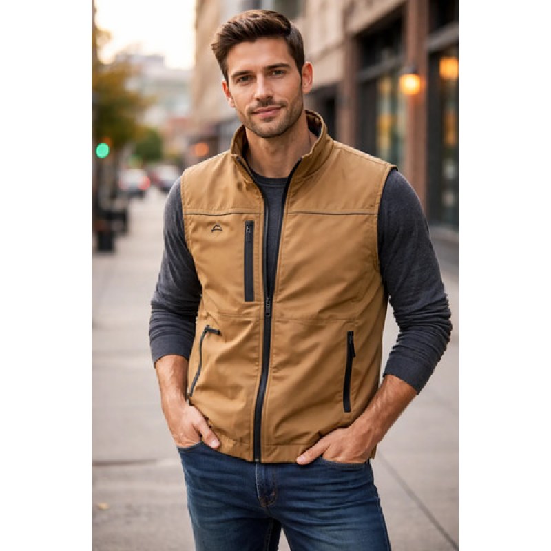 Chaleco Icy Denver Vaquero Cowboy #mlpos_1 | Color: Mostaza #color_mostaza #sku_ve908pp9mzts2xl #sku_ve908pp9mztsm #sku_ve908pp9mztsxl