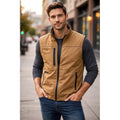 Chaleco Icy Denver Vaquero Cowboy #mlpos_1 | Color: Mostaza #color_mostaza #sku_ve908pp9mzts2xl #sku_ve908pp9mztsm #sku_ve908pp9mztsxl