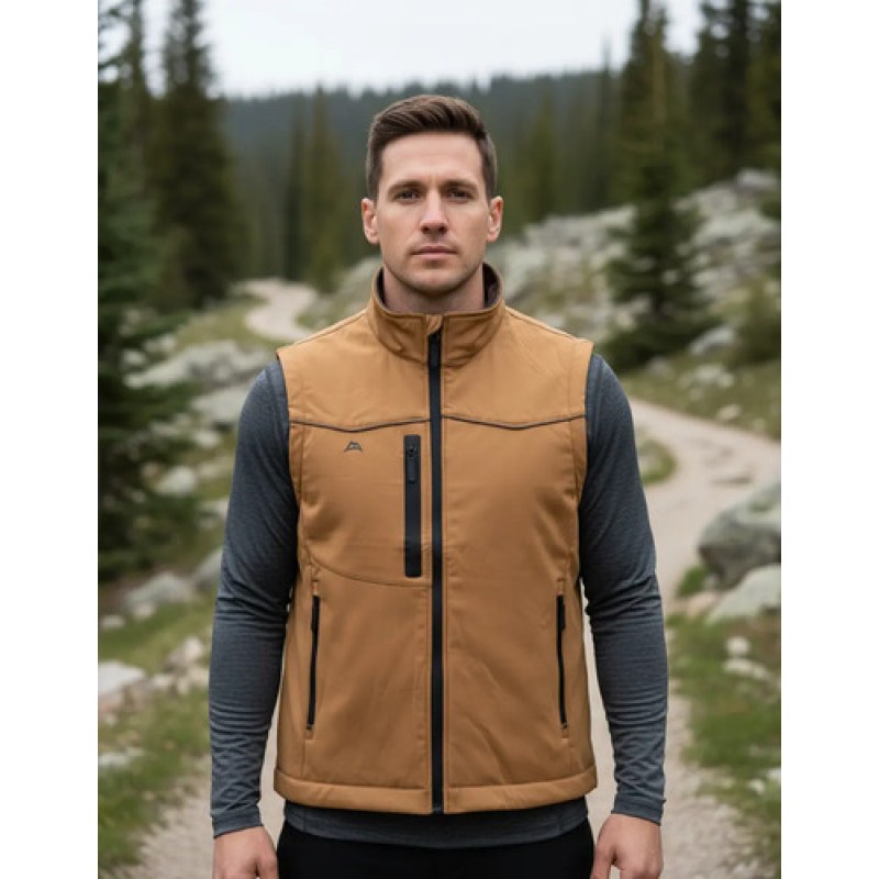 Chaleco Icy Denver Vaquero Cowboy #mlpos_3 | Color: Mostaza #color_mostaza #sku_ve908pp9mzts2xl #sku_ve908pp9mztsm #sku_ve908pp9mztsxl