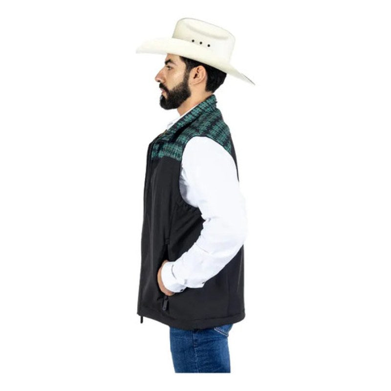 Chaleco Icy Denver Vaquero Cowboy #mlpos_8 | Color: Negro #color_negro | Talla: 2XL #sku_mlm2162653731-196503874167