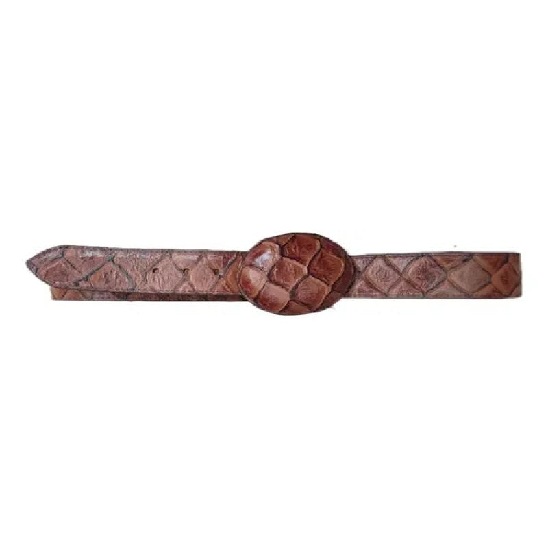 Cinturon Vaquero Grabado Tombstone #mlpos_2 | Color: Miel #color_miel | Talla: 32 #sku_tombstnmiel32