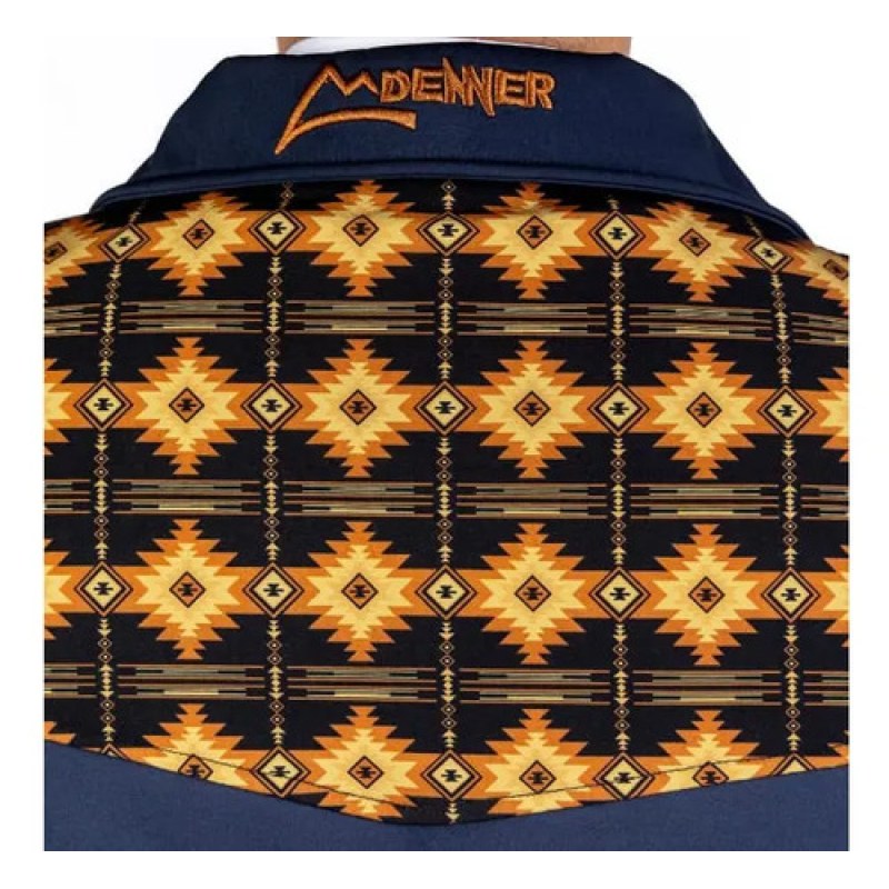 Chamarra Spandex Denver Con Forro Caballero #mlpos_2 | Color: Marino Azteca #color_marino_azteca #sku_mlm2199084181-186304406233 #sku_mlm2199084181-186304406245