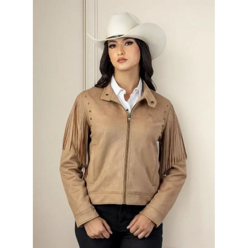 Chamarra Chaqueta Icy Denver Vaquera Gamusina #mlpos_1 | Color: Beige #color_beige #sku_denchbabeig #sku_denchbabeixg