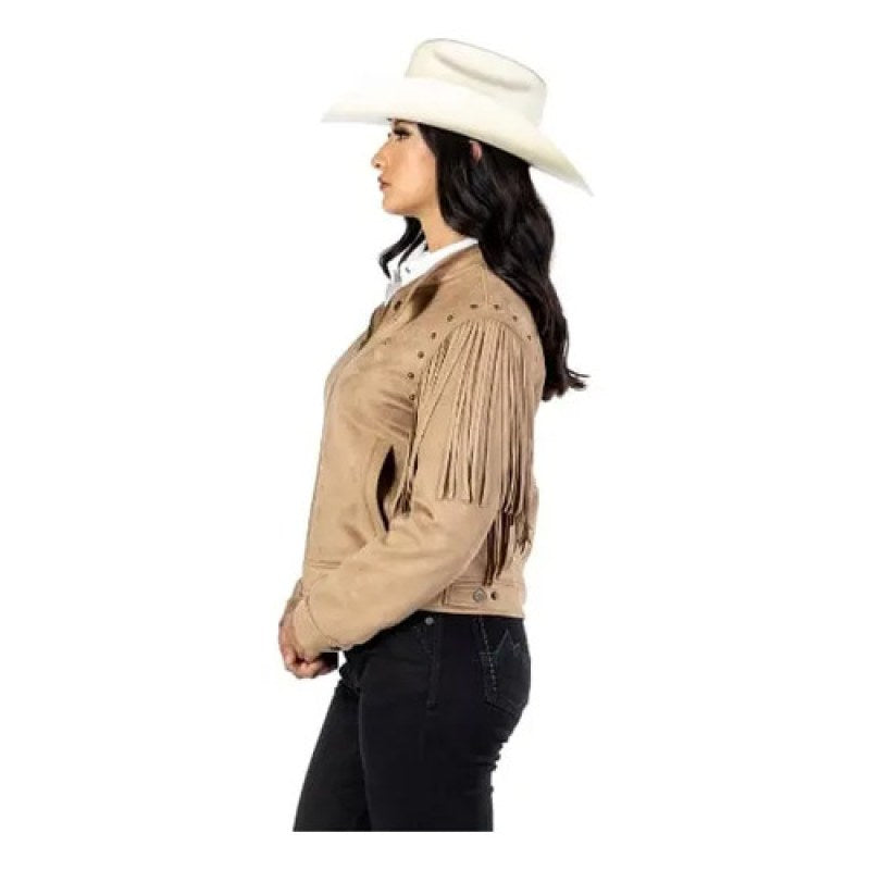 Chamarra Chaqueta Icy Denver Vaquera Gamusina #mlpos_2 | Color: Beige #color_beige #sku_denchbabeig #sku_denchbabeixg