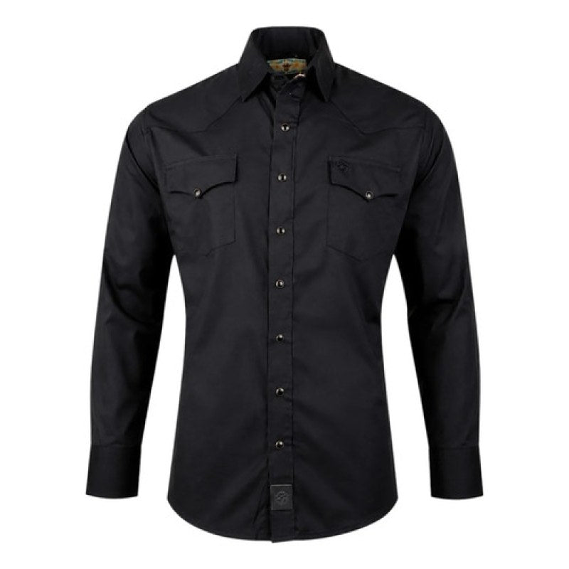 Camisa Winster Vaquera Clasica Lisa Basica #mlpos_3 | Color: Cambray NG #color_cambray_ng #sku_cambrayngl #sku_cambrayngm #sku_cambrayngs #sku_cambrayngxl #sku_cambrayngxxl