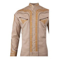 Camisa Charra Winster Para Caballero Khaki Xl #mlpos_1 #sku_mlm2227620133