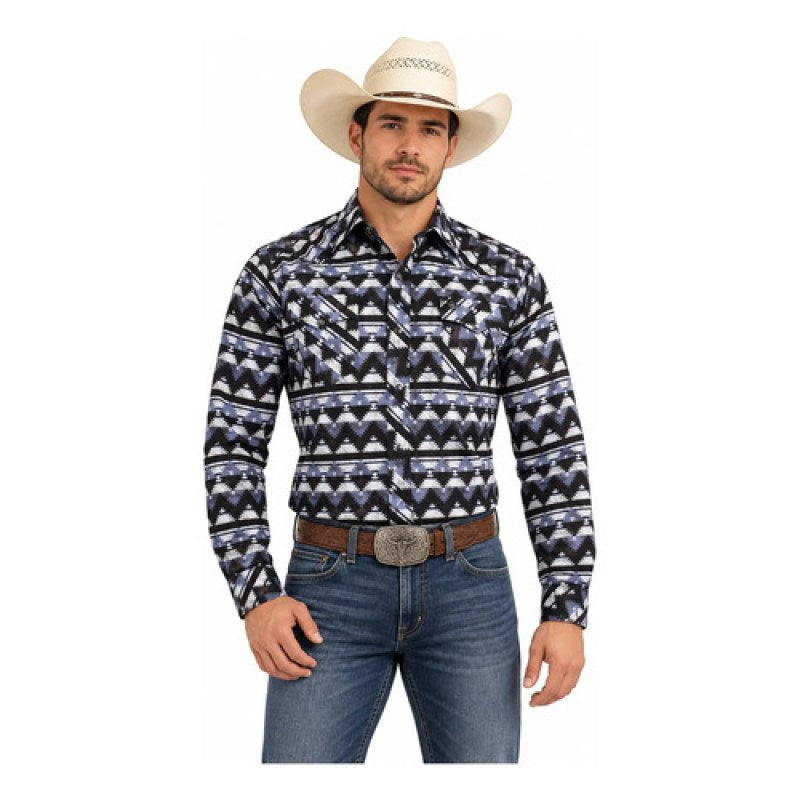 Camisa Winster Vaquera Checotah #mlpos_10 | Color: Azul Brillos #color_azul_brillos #sku_winschthazlbsl #sku_winschthazlbsm #sku_winschthazlbss #sku_winschthazlbsxl