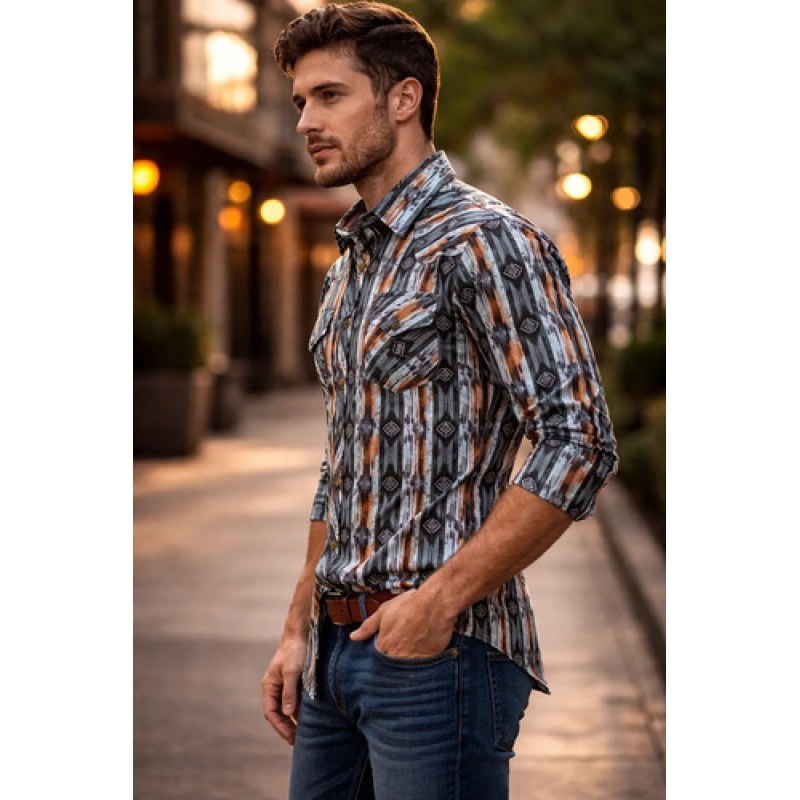 Camisa Winster Vaquera Checotah #mlpos_1 | Color: Olivo #color_olivo #sku_wnscthovl #sku_wnscthovm #sku_wnscthovs #sku_wnscthovxl #sku_wnscthovxxl