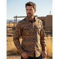 Camisa Winster Vaquera Checotah #mlpos_4 | Color: Mostaza #color_mostaza | Talla: S #sku_mlm2227620541-189791858806