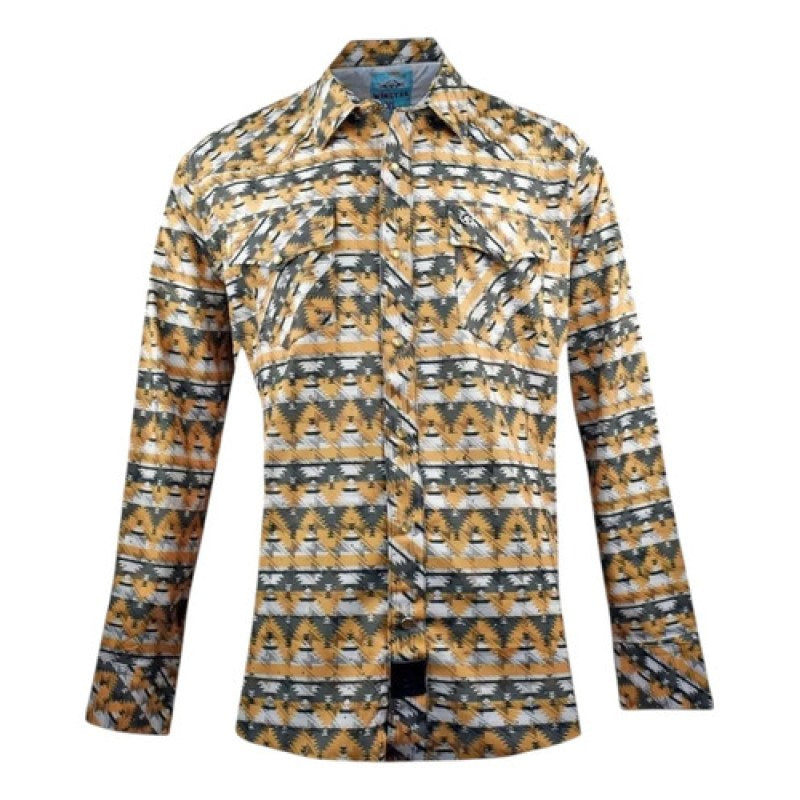 Camisa Winster Vaquera Checotah #mlpos_8 | Color: Amarilla Brillos #color_amarilla_brillos #sku_winschthambsl #sku_winschthambsm #sku_winschthambss #sku_winschthambsxl