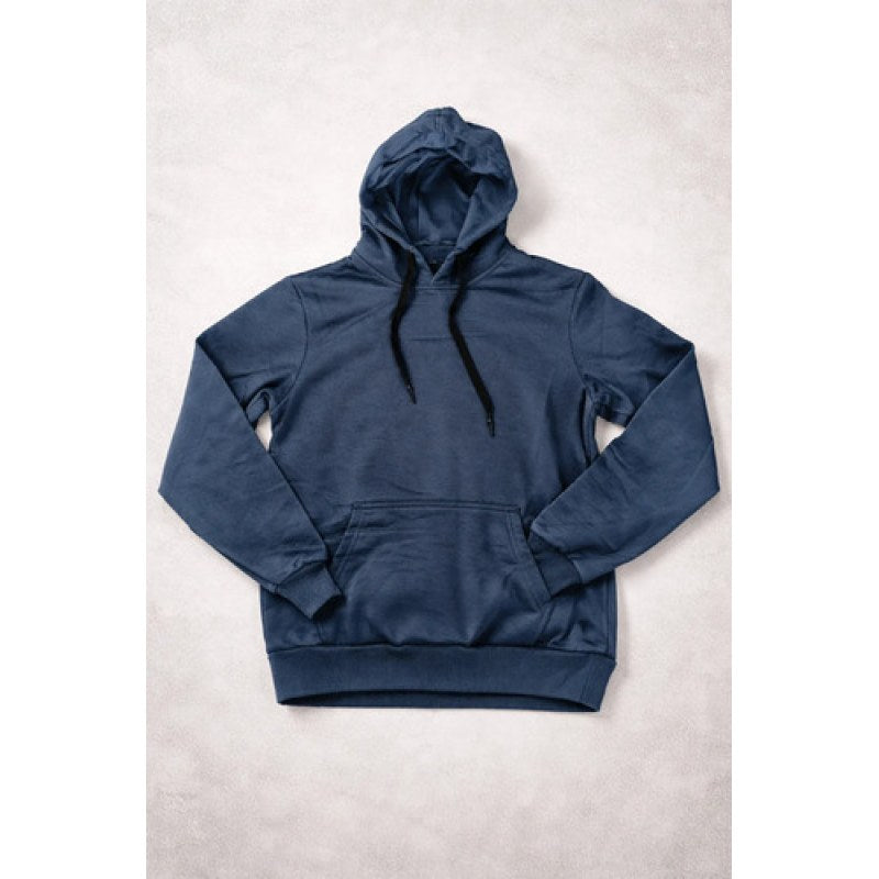 Sudadera Con Capucha Para Estampar Con Bolsa De Canguro #mlpos_12 | Color: Pizarra #color_pizarra | Talla: M #sku_mlm2232190199-186855961615