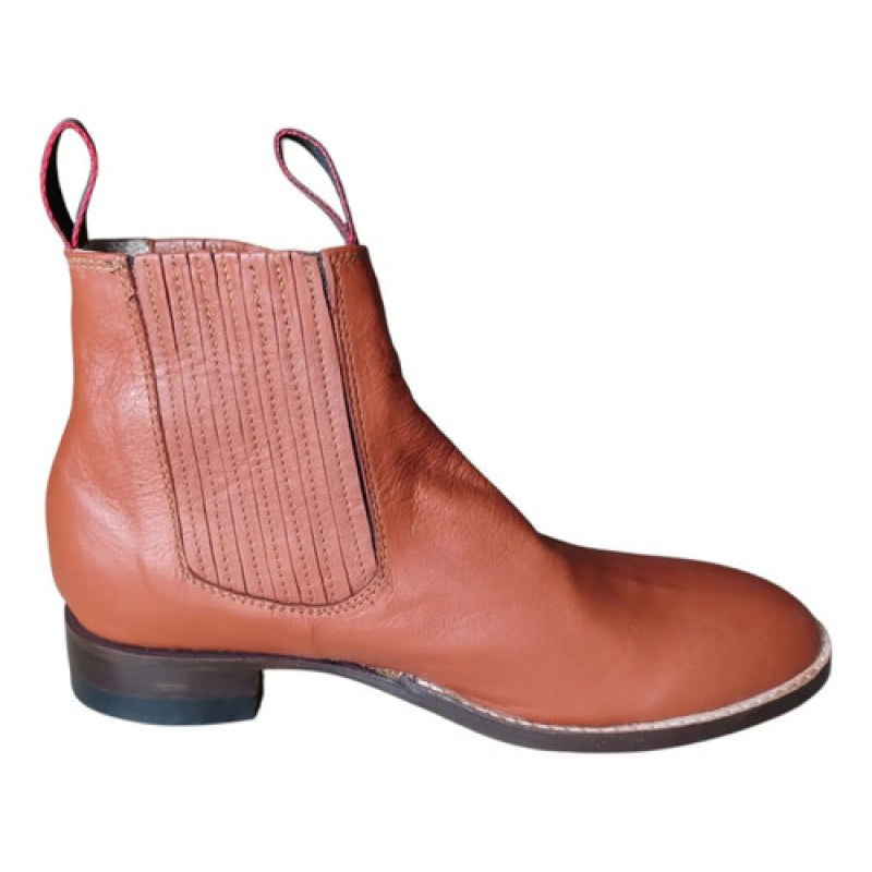 Botin Charro Piel Vacuno Suela Volada #mlpos_2 | Color: Graso Suela Volada #color_graso_suela_volada #sku_botincharramadera25 #sku_botincharramadera26 #sku_botincharramadera27 #sku_botincharramadera28