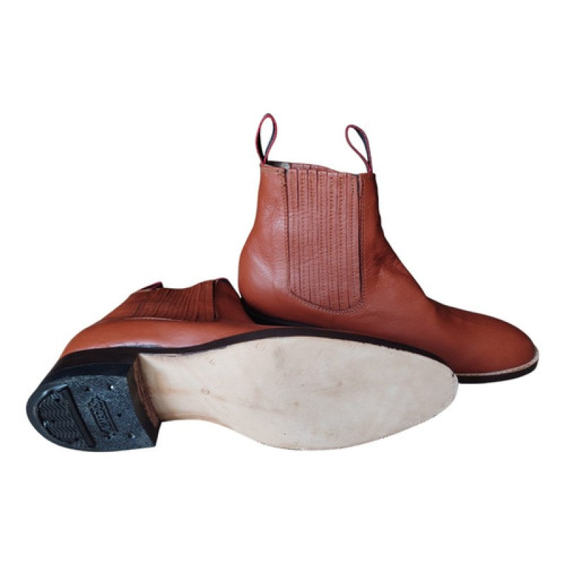 Botin Charro Piel Vacuno Suela Volada #mlpos_3 | Color: Graso Suela Volada #color_graso_suela_volada #sku_botincharramadera25 #sku_botincharramadera26 #sku_botincharramadera27 #sku_botincharramadera28