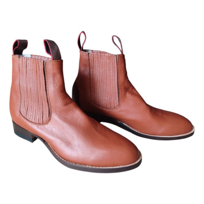 Botin Charro Piel Vacuno Suela Volada #mlpos_4 | Color: Graso Suela Volada #color_graso_suela_volada #sku_botincharramadera25 #sku_botincharramadera26 #sku_botincharramadera27 #sku_botincharramadera28