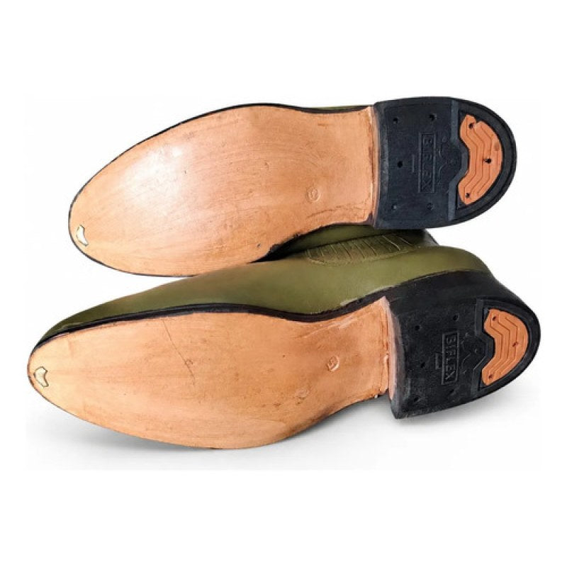 Botín Charro Piel Vacuno Punta Redonda Hombre #mlpos_10 | Color: Verde #color_verde #sku_btnchrrvrd24 #sku_btnchrrvrd25 #sku_btnchrrvrd26 #sku_btnchrrvrd27 #sku_btnchrrvrd28 #sku_btnchrrvrd275