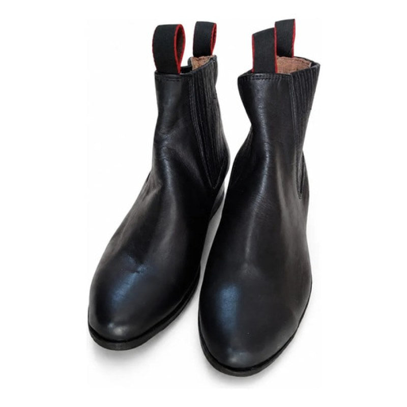 Botín Charro Piel Vacuno Punta Redonda Hombre #mlpos_15 | Color: Negro #color_negro #sku_btnchrrng24 #sku_btnchrrng25 #sku_btnchrrng26 #sku_btnchrrng27 #sku_btnchrrng28 #sku_btnchrrng245 #sku_btnchrrng255 #sku_btnchrrng265 #sku_btnchrrng275