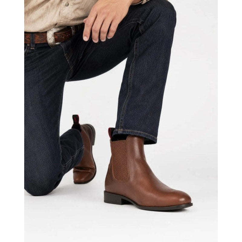Botín Charro Piel Vacuno Punta Redonda Hombre #mlpos_3 | Color: Graso #color_graso #sku_botinchgs26 #sku_botinchgs27 #sku_botinchgs28 #sku_botinchgs255 #sku_botinchgs265 #sku_botinchgs275