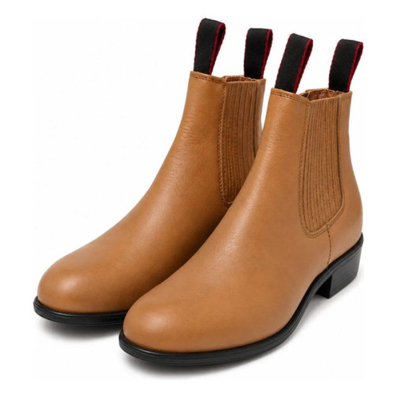 Botín Charro Piel Vacuno Punta Redonda Hombre #mlpos_4 | Color: Madera #color_madera #sku_botinchmd25 #sku_botinchmd26 #sku_botinchmd27 #sku_botinchmd28 #sku_botinchmd265 #sku_botinchmd275