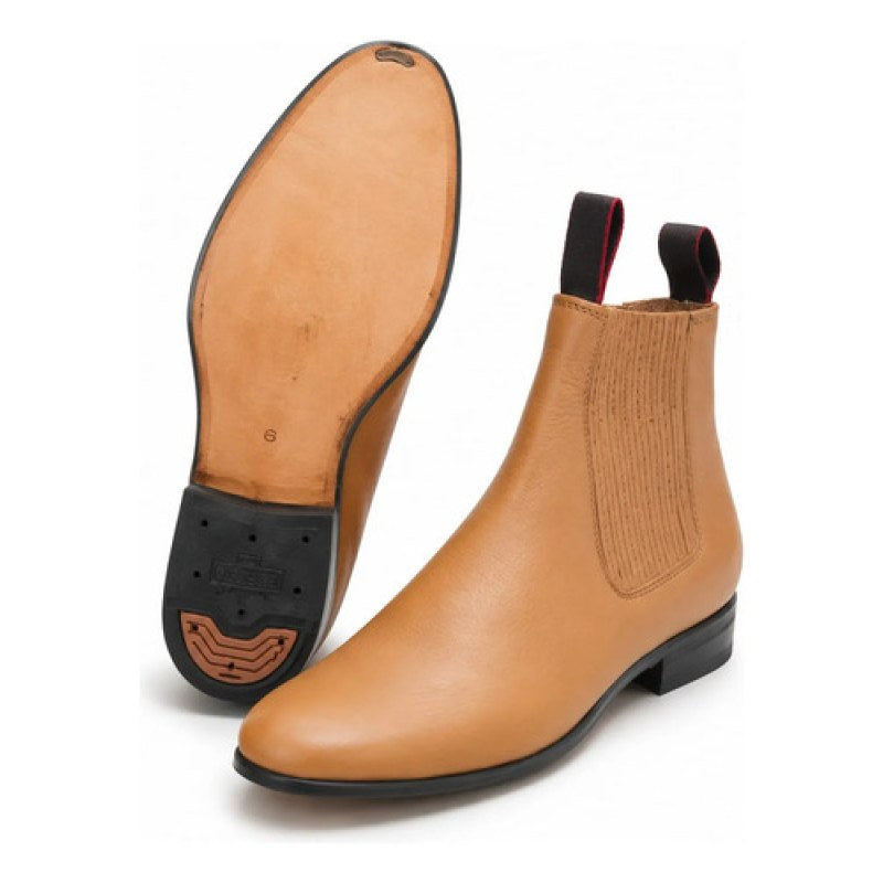 Botín Charro Piel Vacuno Punta Redonda Hombre #mlpos_5 | Color: Madera #color_madera #sku_botinchmd25 #sku_botinchmd26 #sku_botinchmd27 #sku_botinchmd28 #sku_botinchmd265 #sku_botinchmd275