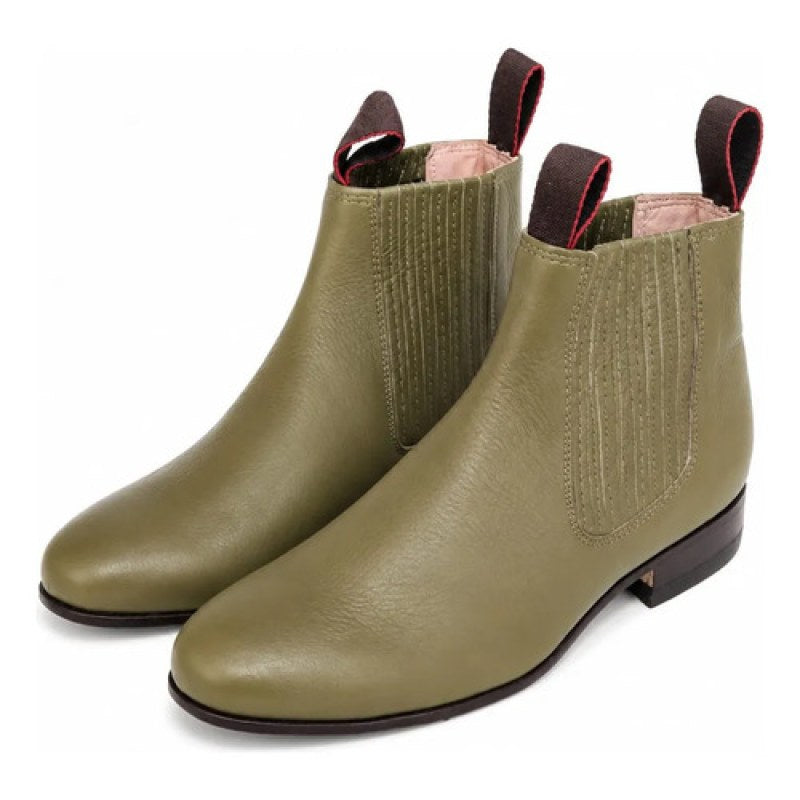 Botín Charro Piel Vacuno Punta Redonda Hombre #mlpos_8 | Color: Verde #color_verde #sku_btnchrrvrd24 #sku_btnchrrvrd25 #sku_btnchrrvrd26 #sku_btnchrrvrd27 #sku_btnchrrvrd28 #sku_btnchrrvrd275