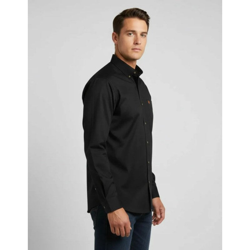 Camisa Vaquera Ariat Original Solid Twill Ftd Lisa Basica #mlpos_7 | Color: Negro 10034229 #color_negro_10034229 #sku_10000502ng #sku_10000502ngl #sku_10000502ngm #sku_10000502ngxs #sku_10000502ngxxl #sku_10034229ngxl