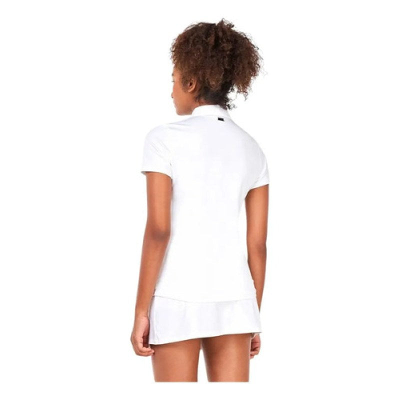 Playera Deportiva Under Armour Mujer #mlpos_3 | Color: Blanco Polo #color_blanco_polo #sku_mlm2265698181-187307919069 #sku_mlm2265698181-202146467771