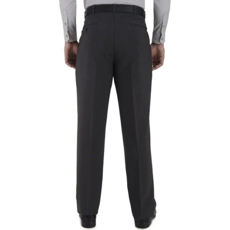 Pantalon Sansabelt Vestir Con Pinzas #mlpos_2 | Color: Negro #color_negro #sku_15q020ng32 #sku_15q020ng34