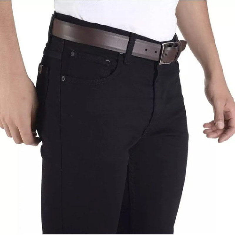 Pantalon Jeans Yale Mezclilla Stretch Tallas Extras #mlpos_7 | Color: Negro #color_negro #sku_1004ng40 #sku_mlm2274474131-187420578925 #sku_mlm2274474131-187420578927 #sku_mlm2274474131-187420578929 #sku_mlm2274474131-187420578931 #sku_mlm2274474131-187420578933