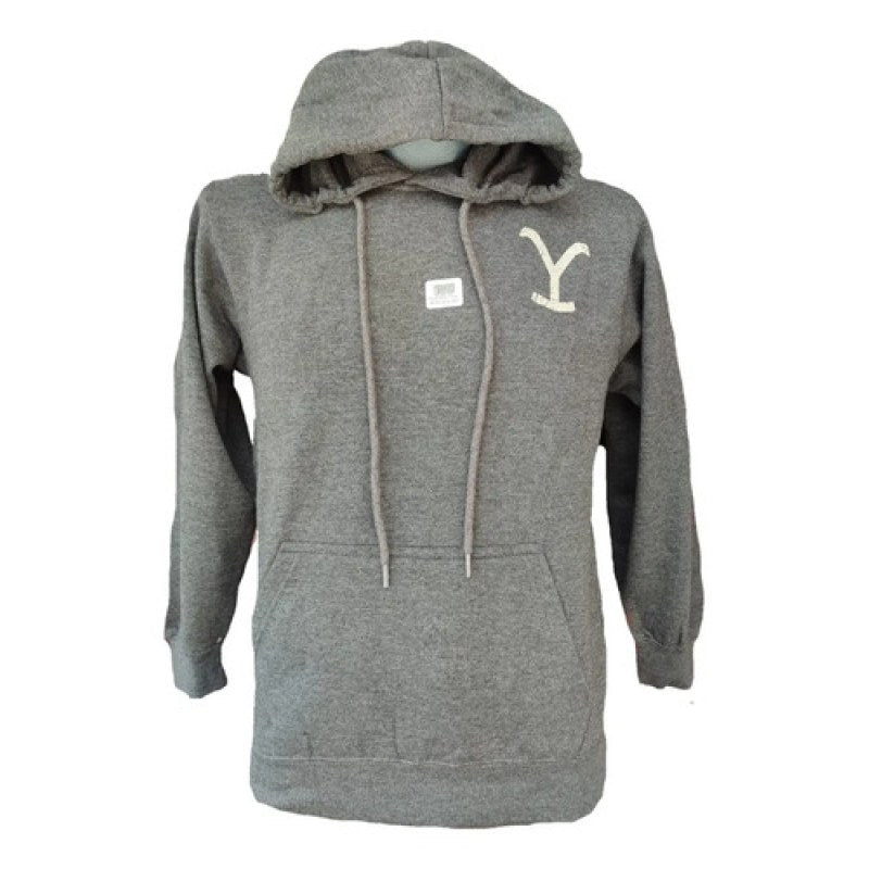 Sudadera Yellowstone Hoodie Original Caballero #mlpos_2 | Color: Oxford #color_oxford #sku_260323oxford2xl #sku_260323oxfordch #sku_260323oxfordm