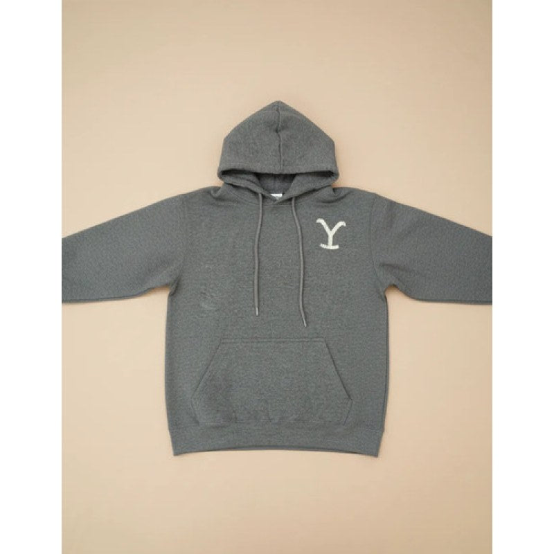 Sudadera Yellowstone Hoodie Original Caballero #mlpos_4 | Color: Oxford #color_oxford #sku_260323oxford2xl #sku_260323oxfordch #sku_260323oxfordm