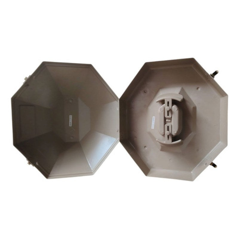 Caja Estuche Para Sombrero Ariat Hat Can #mlpos_4 | Color: Beige #color_beige #sku_mlm2347702503-188531279047