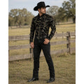 Camisa Winster Vaquera Foil Flock Buchona #mlpos_1 | Color: Negro #color_negro #sku_mlm2389990287-204329871571 #sku_mlm2389990287-204581612037