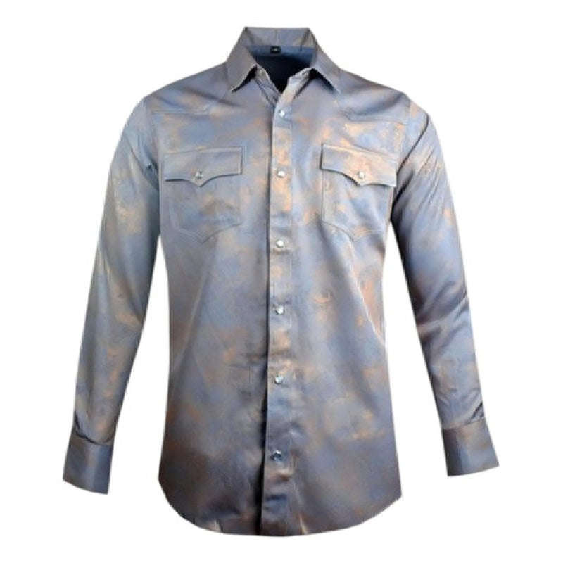 Camisa Winster Vaquera Foil Flock Buchona #mlpos_16 | Color: Tornasol Dorado #color_tornasol_dorado #sku_winstrnsldrd3xl #sku_winstrnsldrd4xl #sku_winstrnsldrdl #sku_winstrnsldrdm #sku_winstrnsldrds #sku_winstrnsldrdxl #sku_winstrnsldrdxxl