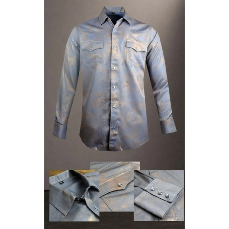 Camisa Winster Vaquera Foil Flock Buchona #mlpos_17 | Color: Tornasol Dorado #color_tornasol_dorado #sku_winstrnsldrd3xl #sku_winstrnsldrd4xl #sku_winstrnsldrdl #sku_winstrnsldrdm #sku_winstrnsldrds #sku_winstrnsldrdxl #sku_winstrnsldrdxxl