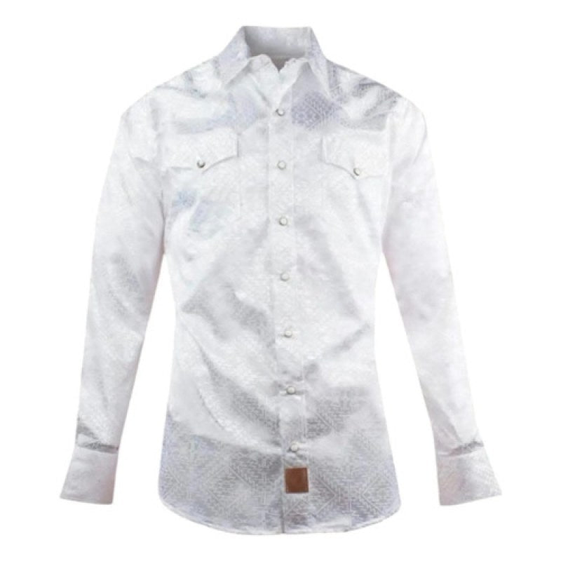Camisa Winster Vaquera Foil Flock Buchona #mlpos_28 | Color: Chermus Blanco #color_chermus_blanco #sku_winschrmsbcm #sku_winschrmsbcs #sku_winschrmsbcxl #sku_winschrmsbcxxl