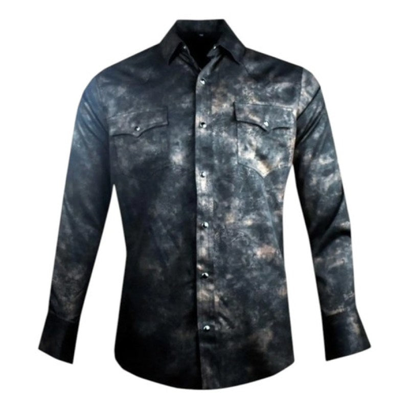 Camisa Winster Vaquera Foil Flock Buchona #mlpos_31 | Color: Tornasol Cafe #color_tornasol_cafe #sku_winstrnslcf3xl #sku_winstrnslcf4xl #sku_winstrnslcfl #sku_winstrnslcfm #sku_winstrnslcfs #sku_winstrnslcfxl #sku_winstrnslcfxxl