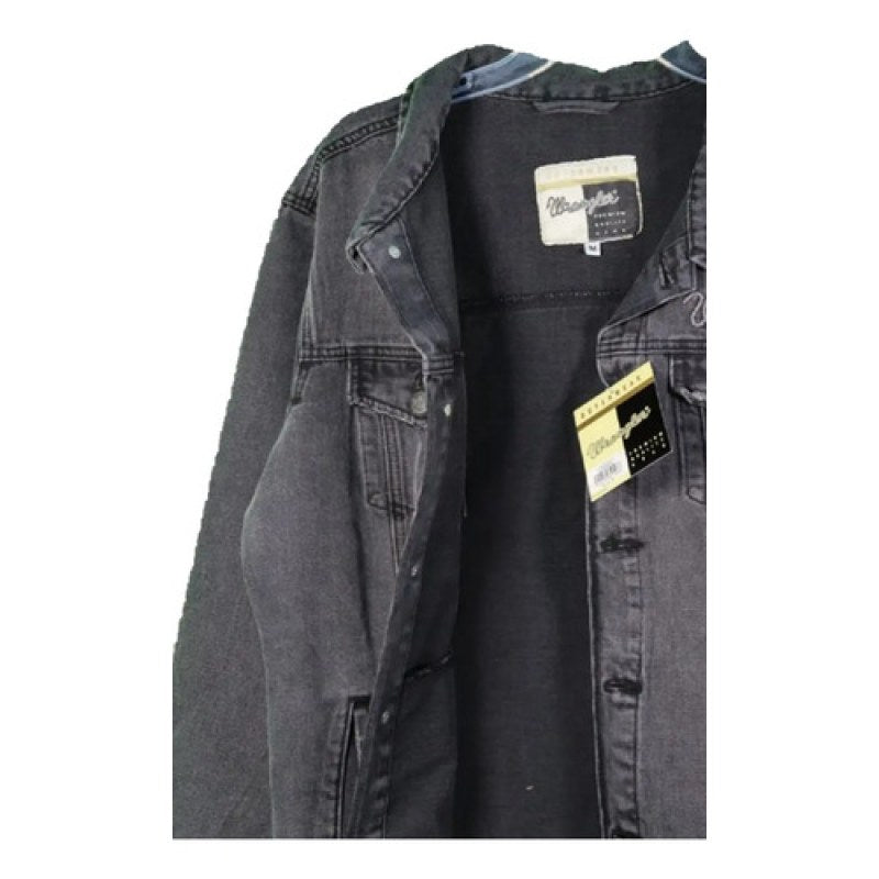 Chamarra Mezclilla Wrangler Caballero Gris 112352312 Eg #mlpos_4 #sku_112352312grseg