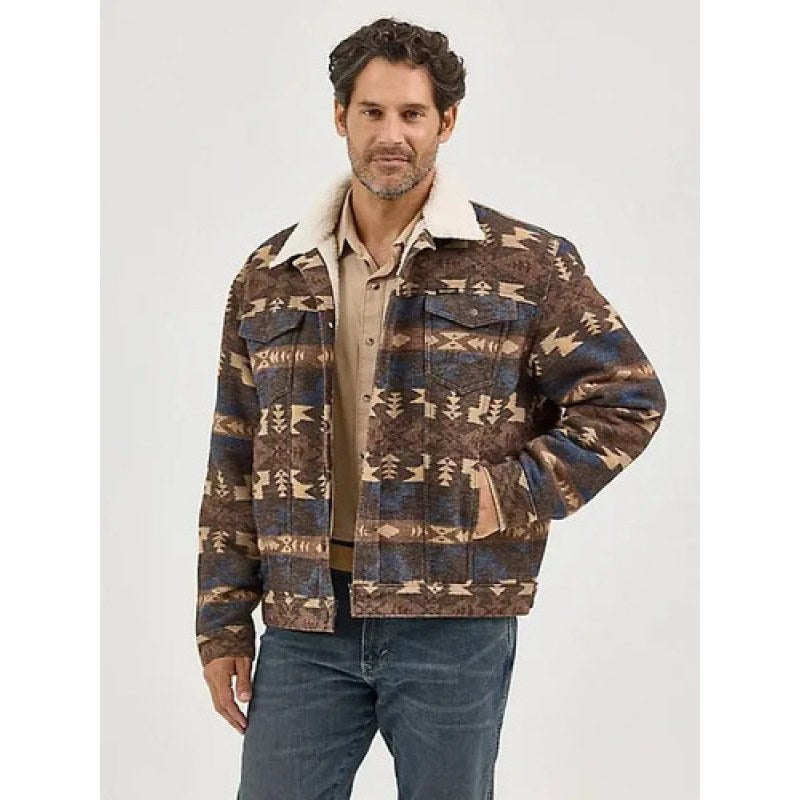Chamarra Chaqueta Wrangler Importada Borrega Moda Hombre #mlpos_1 | Color: 112374160 Checotah #color_112374160_checotah #sku_112374160eg #sku_mlm2425142973-191414734351