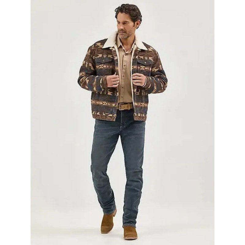 Chamarra Chaqueta Wrangler Importada Borrega Moda Hombre #mlpos_2 | Color: 112374160 Checotah #color_112374160_checotah #sku_112374160eg #sku_mlm2425142973-191414734351