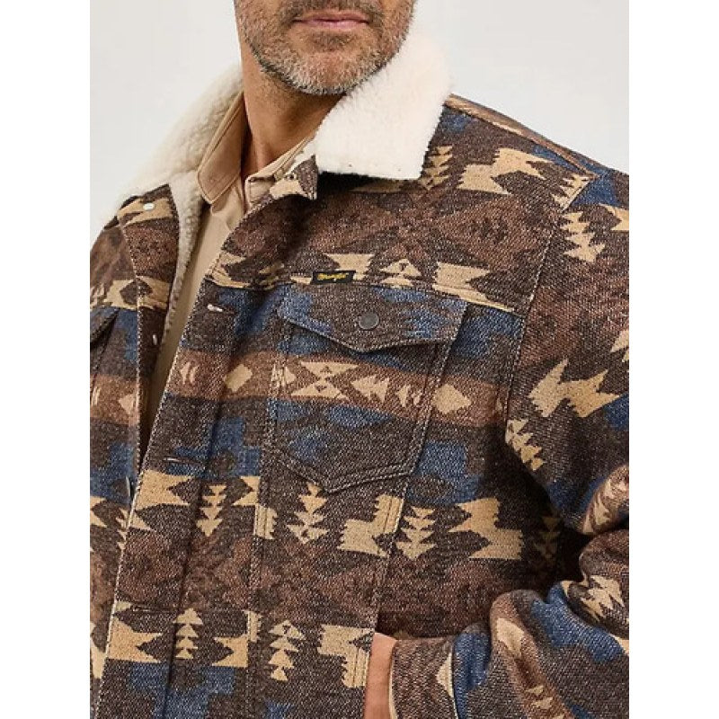 Chamarra Chaqueta Wrangler Importada Borrega Moda Hombre #mlpos_4 | Color: 112374160 Checotah #color_112374160_checotah #sku_112374160eg #sku_mlm2425142973-191414734351