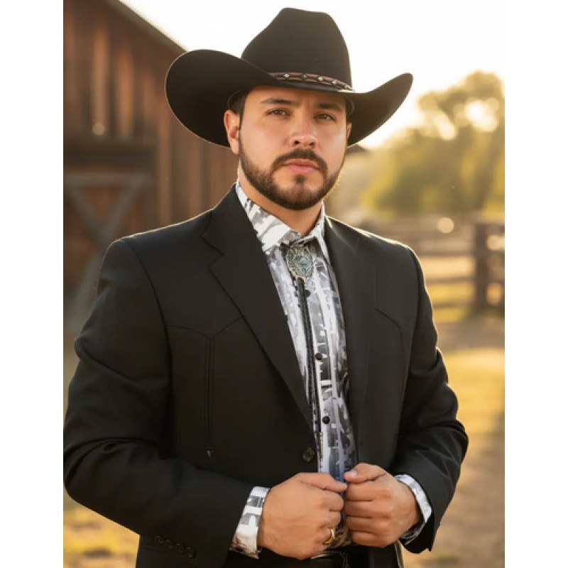 Traje Vaquero Old West Toledo Western Old West #mlpos_2 | Color: Negro #color_negro #sku_tng101ng2xl #sku_tng101ngm #sku_tng101ngs #sku_tng101ngxl