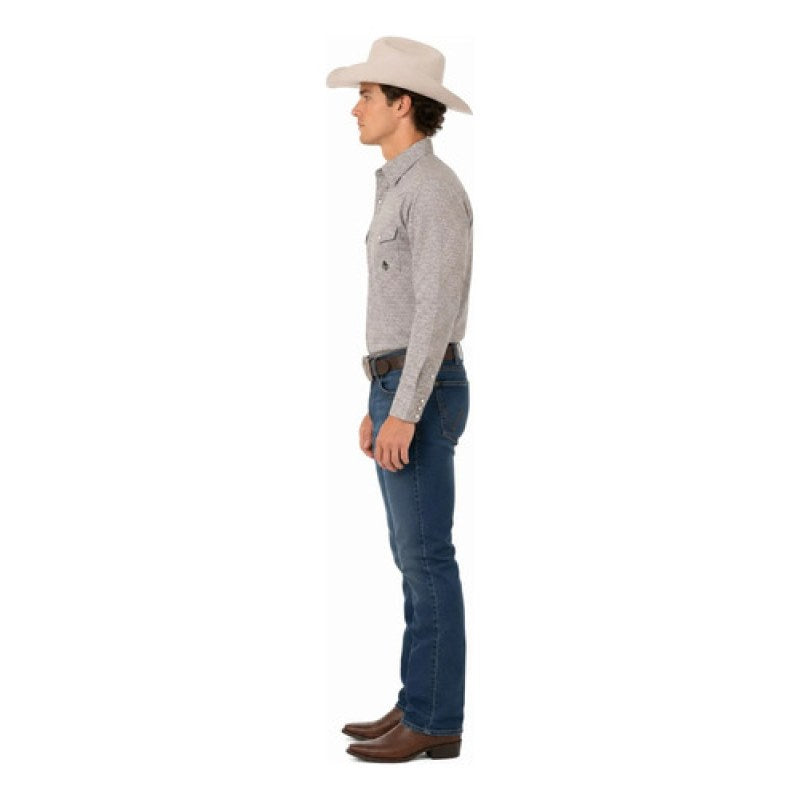 Camisa Vaquera Western Cowboy Old West #mlpos_24 | Color: 8916 Cemento #color_8916_cemento #sku_mlm2529608859-202451016151 #sku_mlm2529608859-202451016153 #sku_mlm2529608859-202451016155 #sku_mlm2529608859-202451016157 #sku_mlm2529608859-202451016159